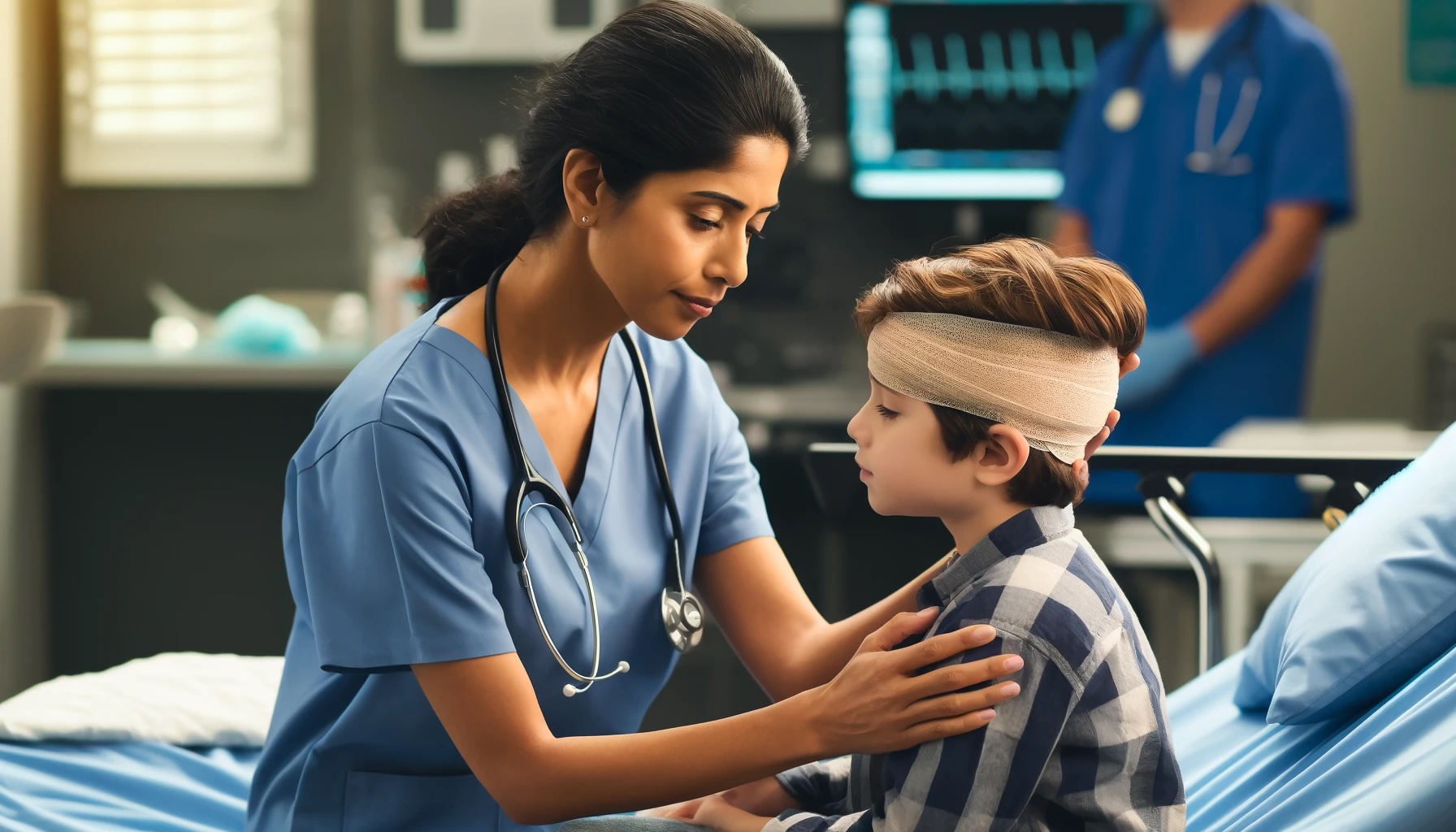 Not All Kids with AMS After Head Trauma Need a CT