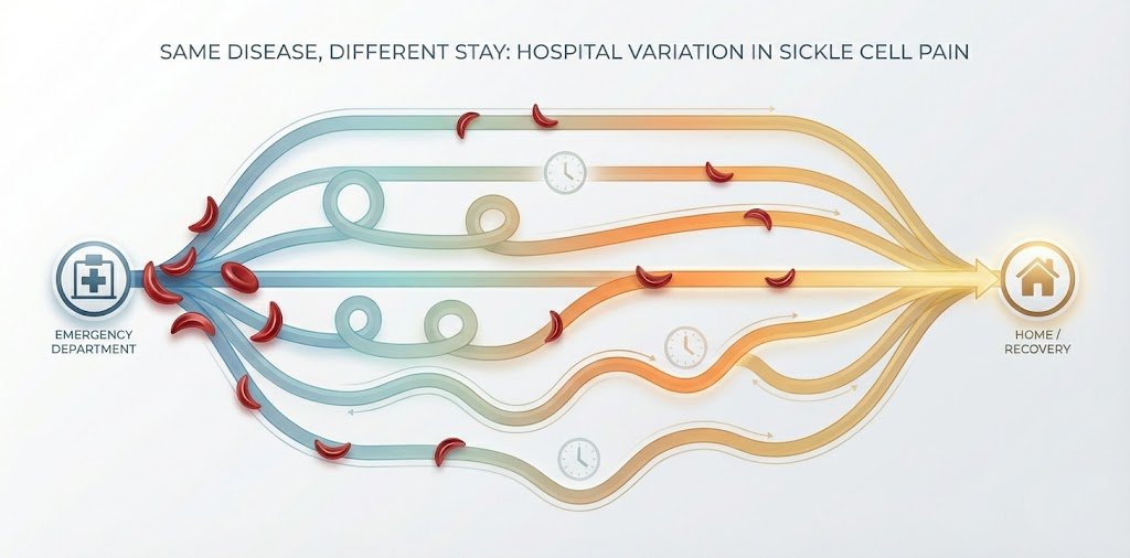 Same disease, different stay: STArT Trial reveals critical lessons for sickle cell pain crisis research